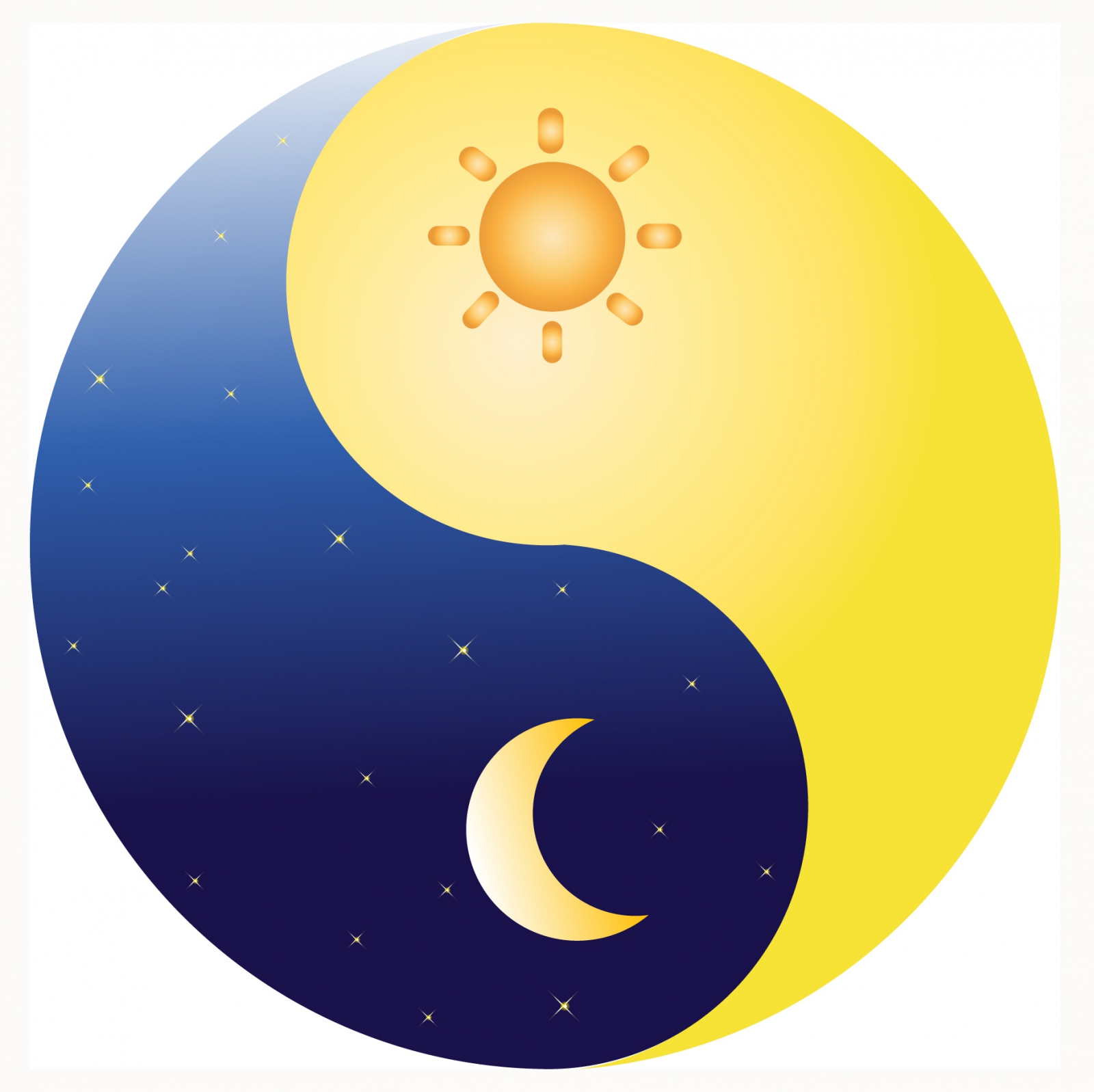 Sun Moon Icon Illustration Isolated Vector Stock Vector 567530518 