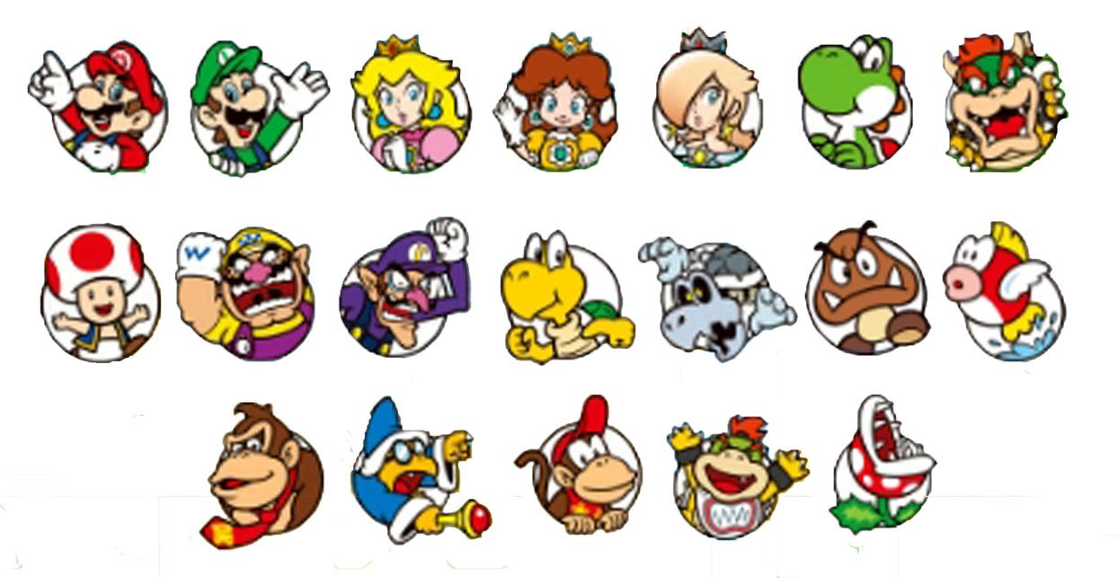 NEW Super Mario Bros. Icons by markdelete 