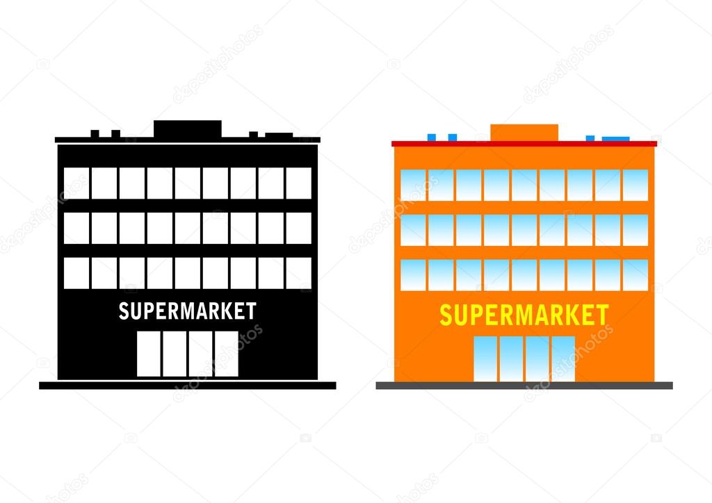 Supermarket food icons set Vector | Free Download