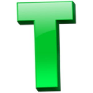 Letter T Icon Image Free #11488 - Free Icons and PNG Backgrounds