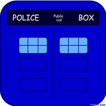 Png Tardis Vector #8248 - Free Icons and PNG Backgrounds