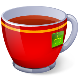 Beverage, cup, drink, hot, mug, saucer, steam, tea, vessel icon 