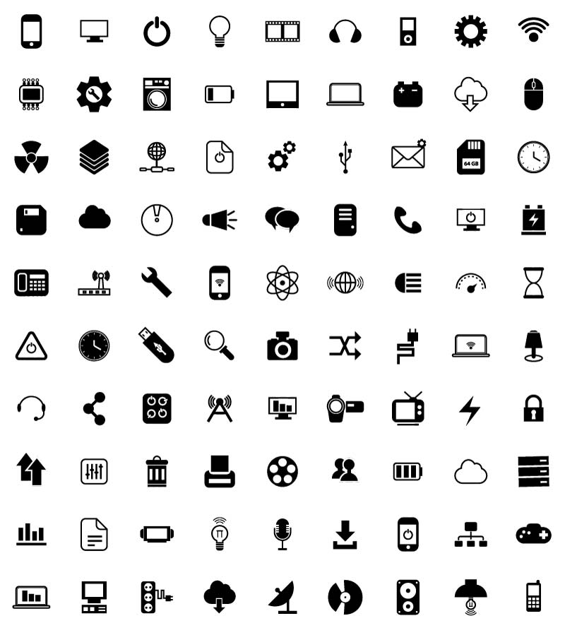 Technology Vector Icons | Free Vector Art at Vecteezy!