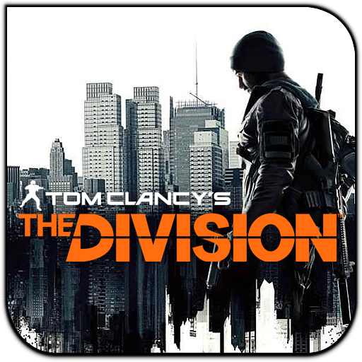 9CM Tom Clancys The Division Agent SHD logo PVC Hook Loop patch 