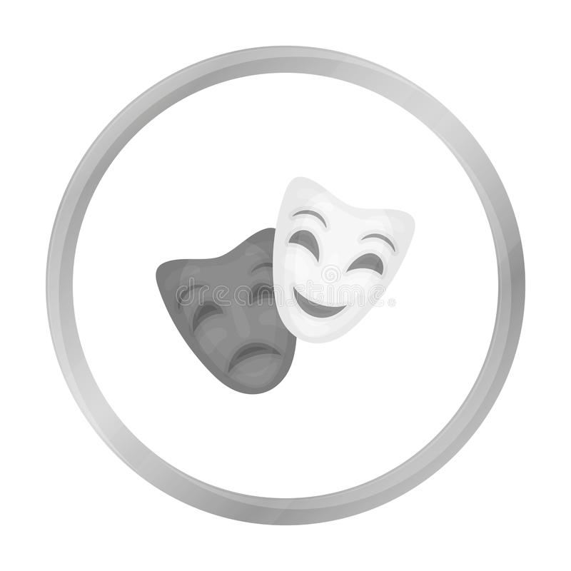 Theatre Masks Black and White Stock Photos  Images - Alamy
