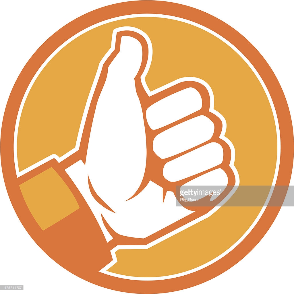 Thumbs up icon Royalty Free Vector Image - VectorStock