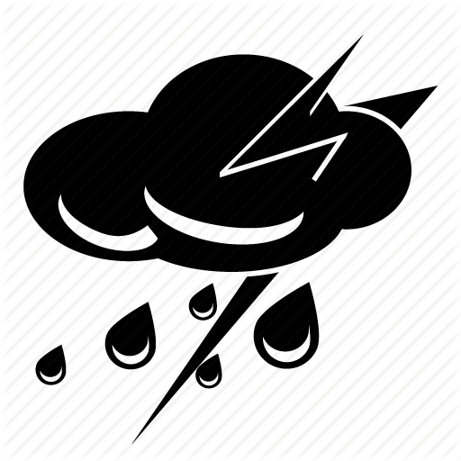 Thunderstorm icons | Noun Project