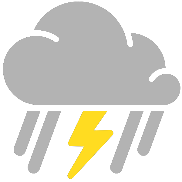 Thunderstorm icons | Noun Project