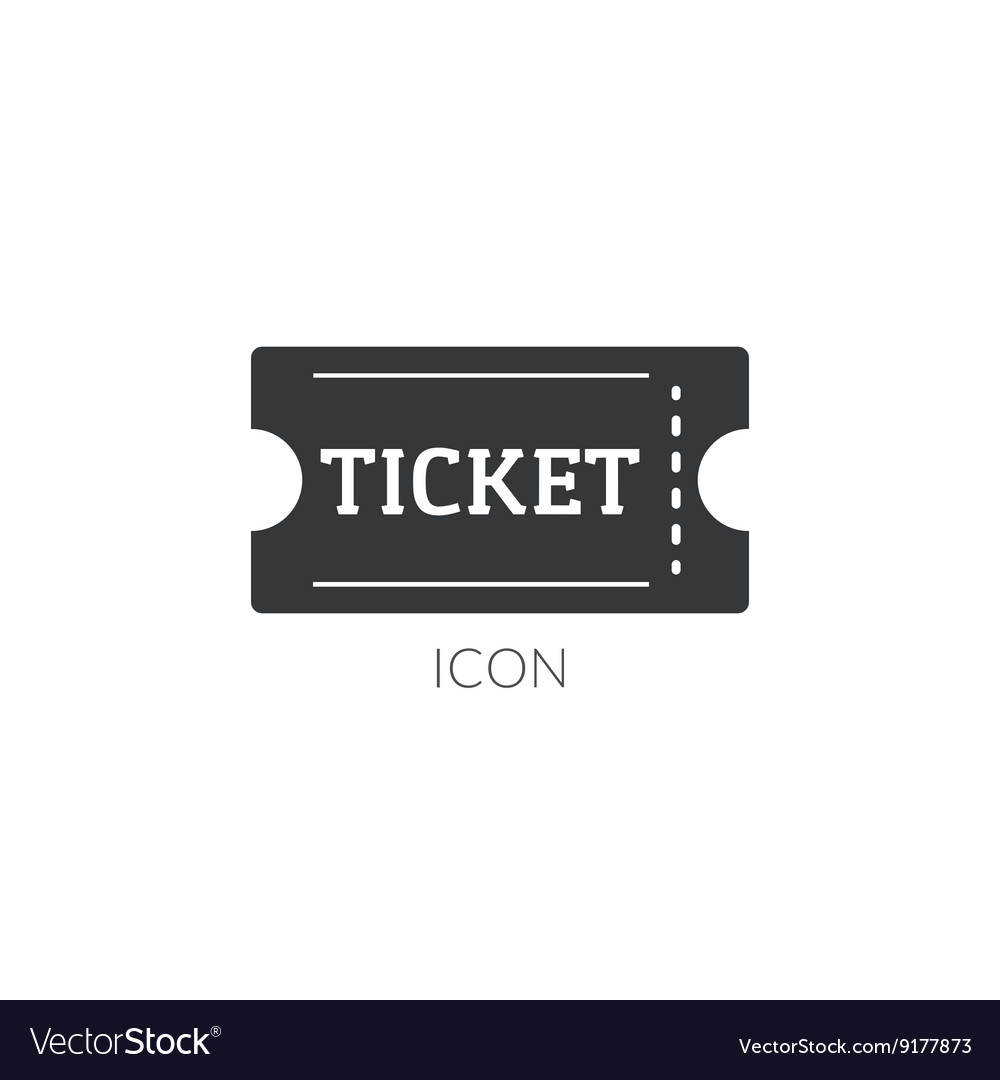 Event tickets vector icons stock vector. Illustration of icon 