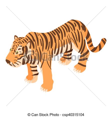 Simple tiger logo or icon by shuu1n 
