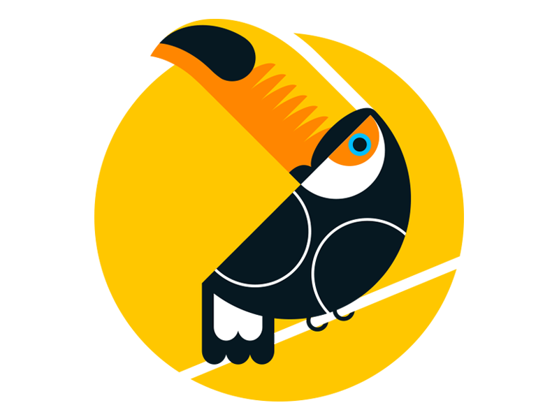 Toucan tropical bird - Free animals icons