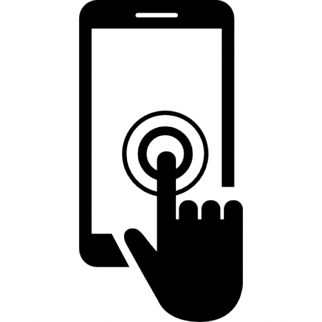 Finger, gesture, hand, tap, touch icon | Icon search engine