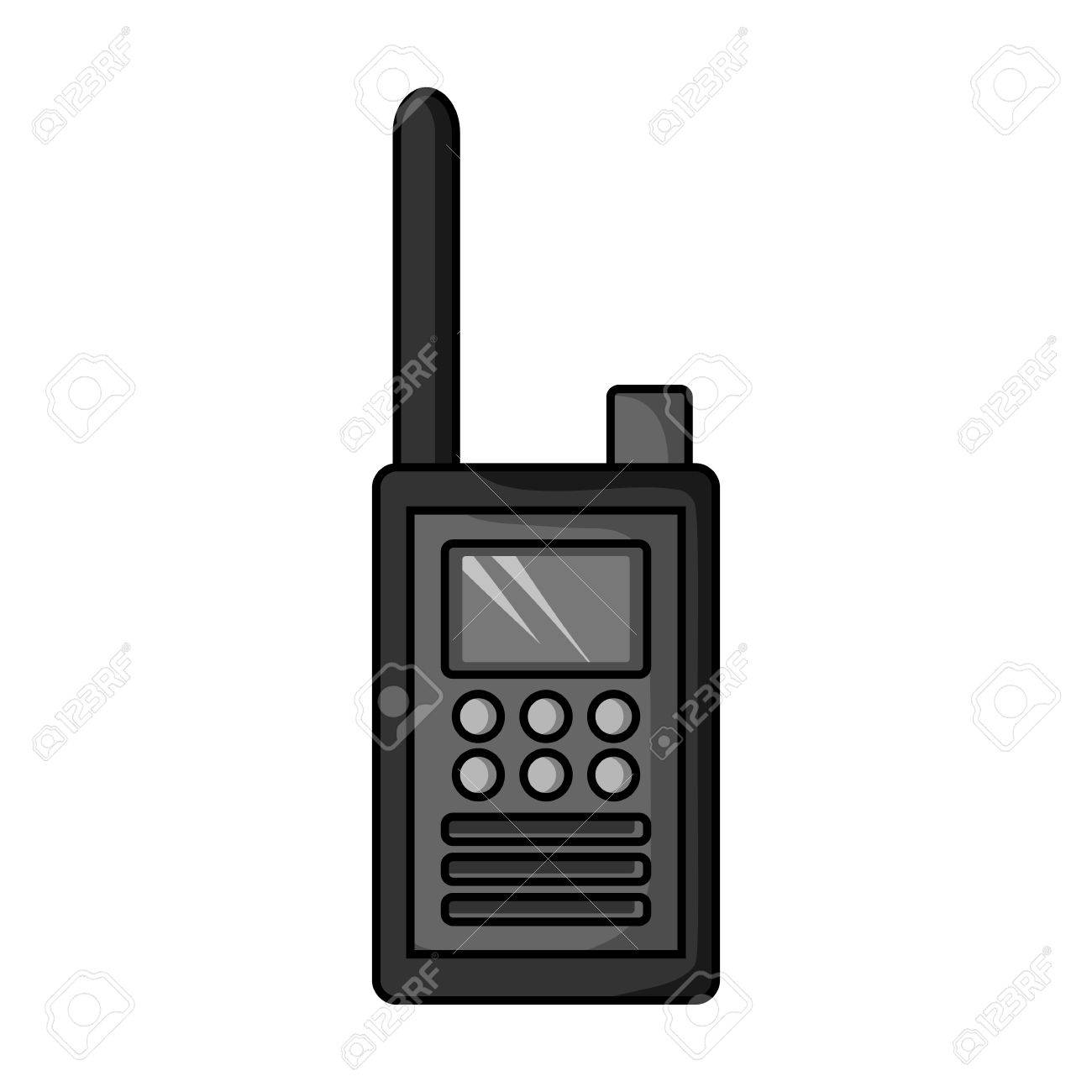 Radio Transceiver Icon Illustration Isolated On Stock Illustration 