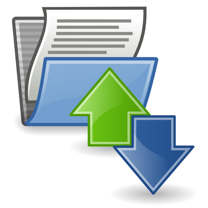 Transfer data between documents Icons | Free Download