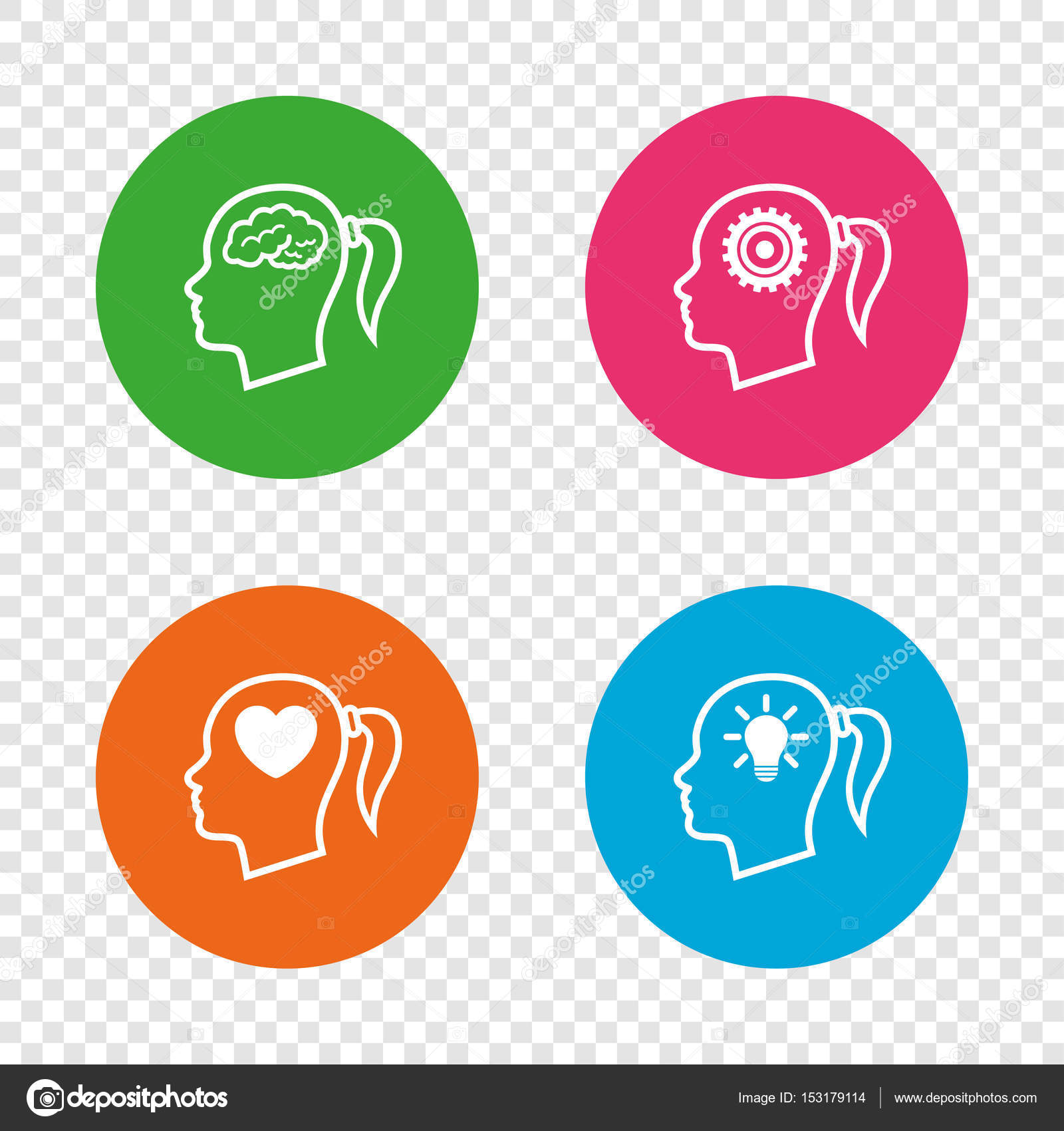 Man Light Bulb Brain Icons PNG - Free PNG and Icons Downloads
