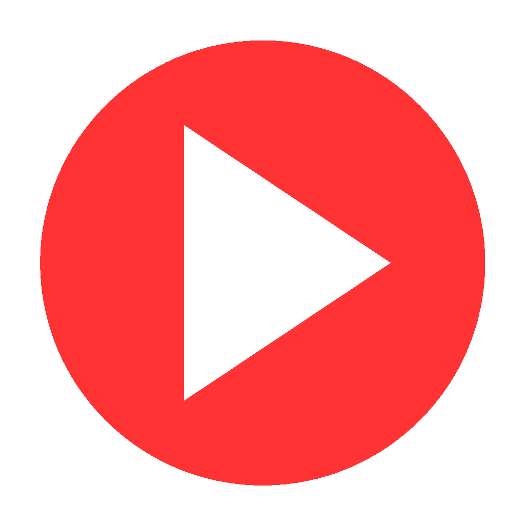 Play button flat icon - Transparent PNG  SVG vector