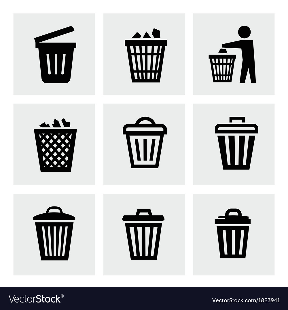 Trash-bin icons | Noun Project