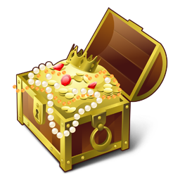 Chest, closed, gold, money, prize, reward, treasure icon | Icon 