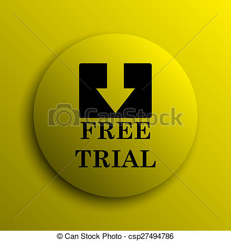 Free Trial Icon Stock Illustration 176623571 - 