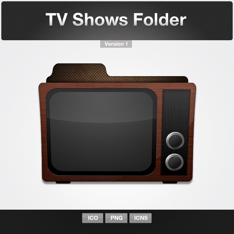 Movies  TV Shows Folder Icons - Mac OS X by Umar Irshad - Dribbble
