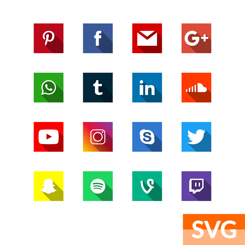 30 Perfect Sets of Free Social Media Icons 32x32 PNG EPS