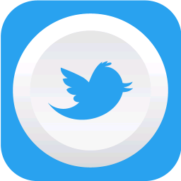Twitter Icon - Advanced Flat Social Icons 