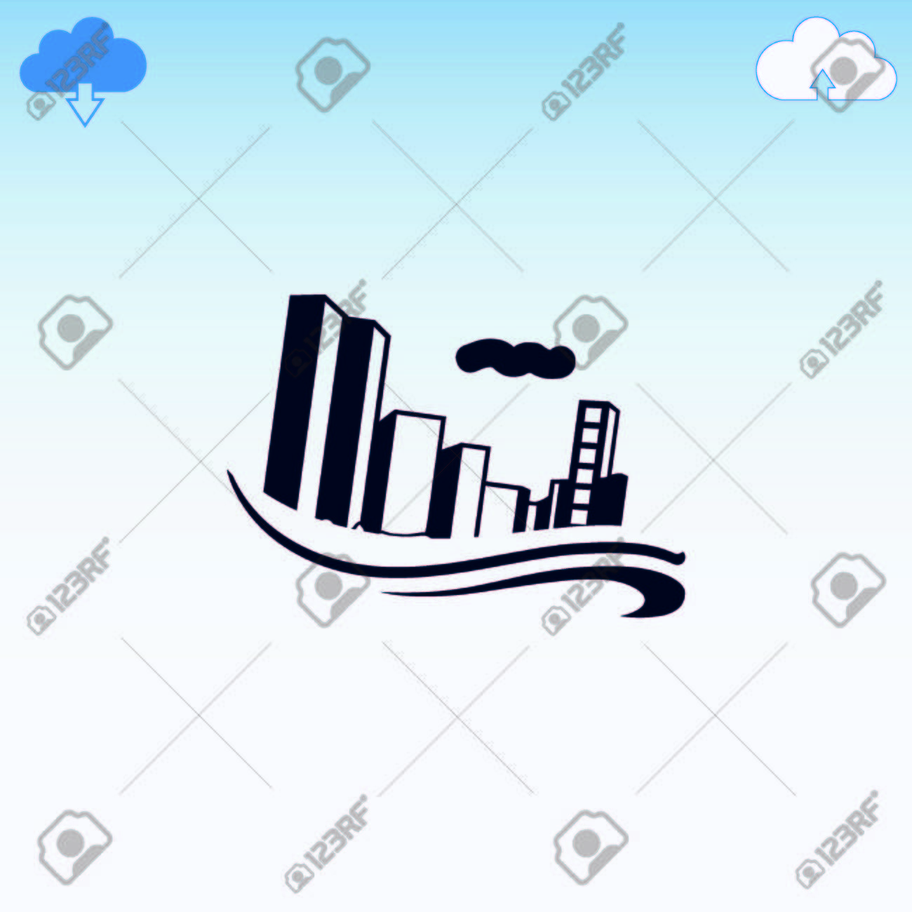 Flood, Typhoon Icon. Disaster. Royalty Free Cliparts, Vectors, And 