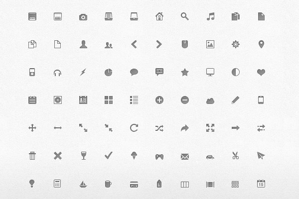 Free Icon Sets - iOS, Android, Line, Social, Flat, Web free 