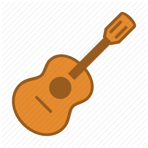 Acoustic guitar - Free music icons