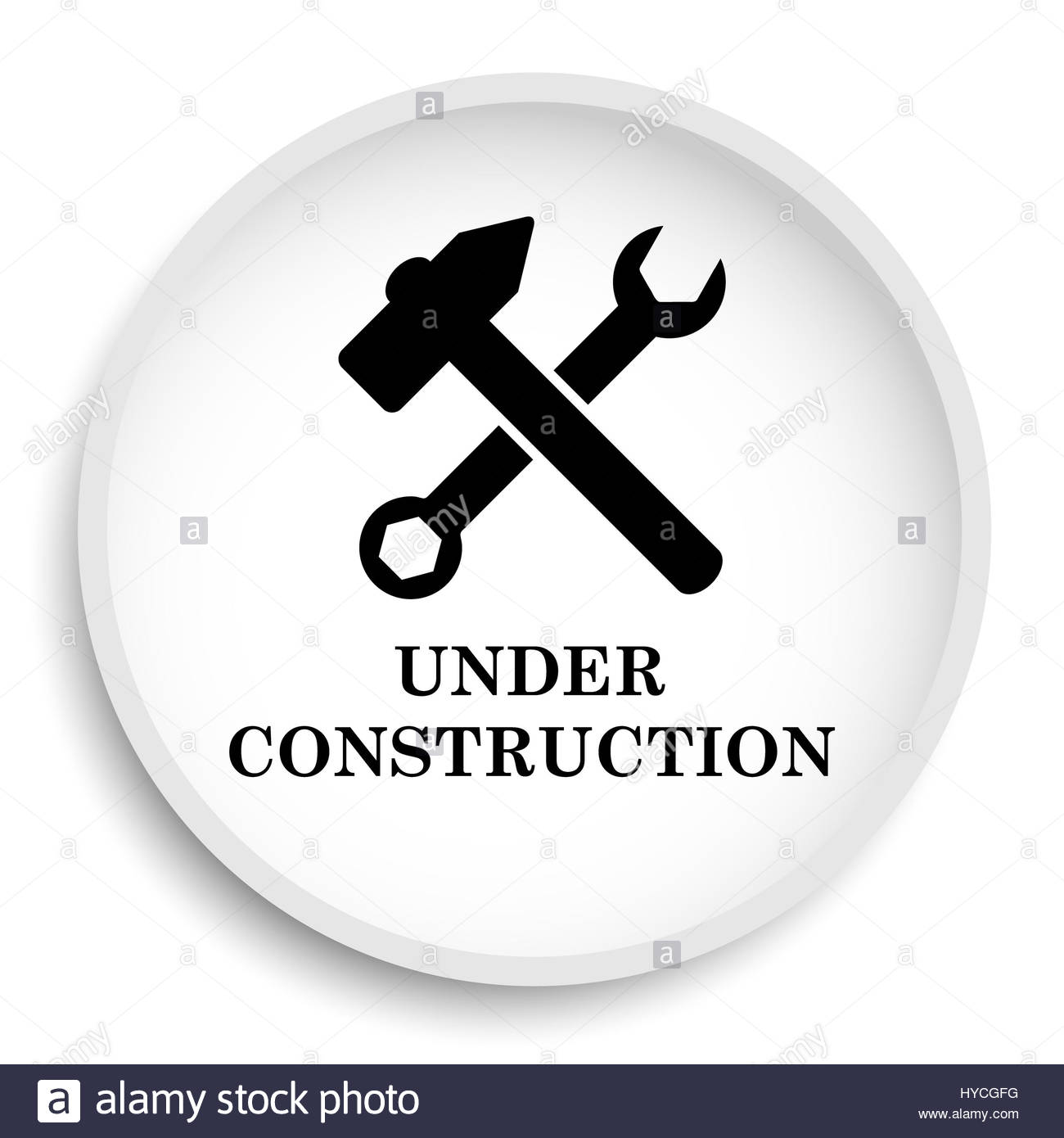 Hammer, settings, sign, under construction icon | Icon search engine