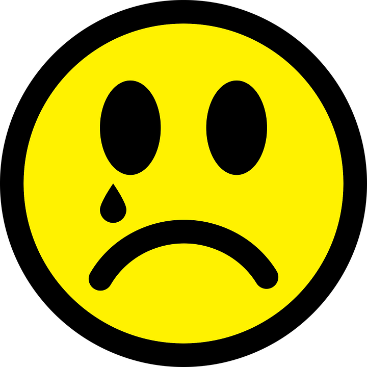 Cry, crying face, emoji, sad, sad face, tears, teary eye icon 