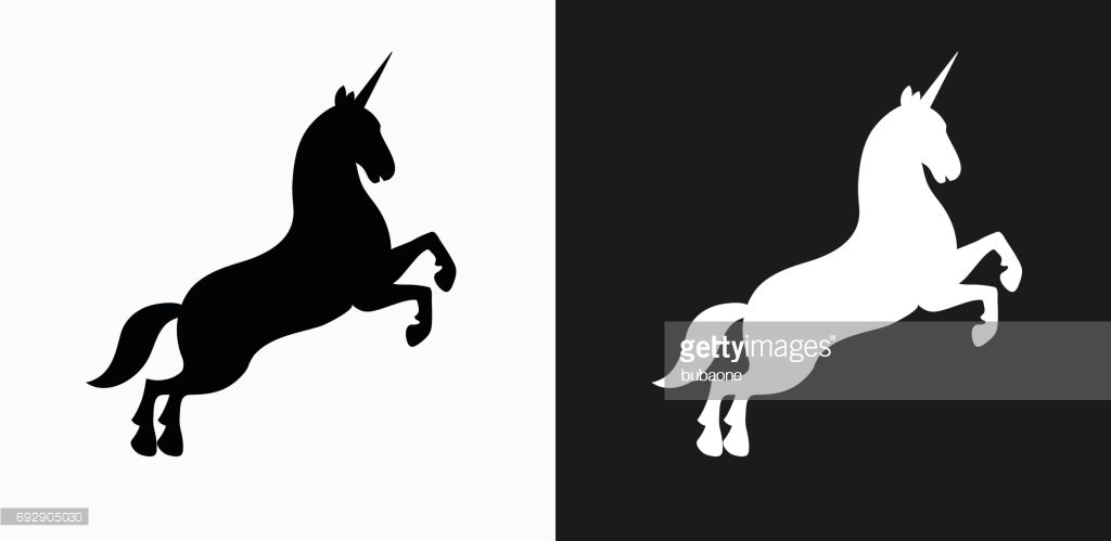 Clipart - unicorn icon
