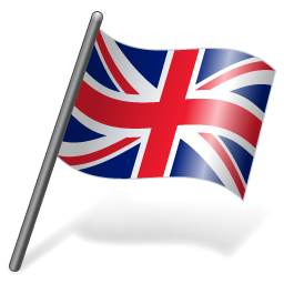 United kingdom flag icon Royalty Free Vector Image
