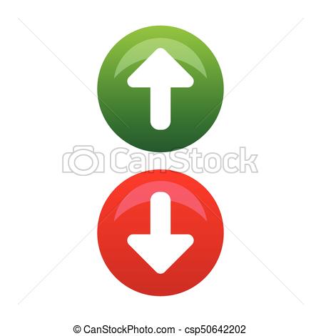 3d Up And Down Arrows Stock Photo, Picture And Royalty Free Image 