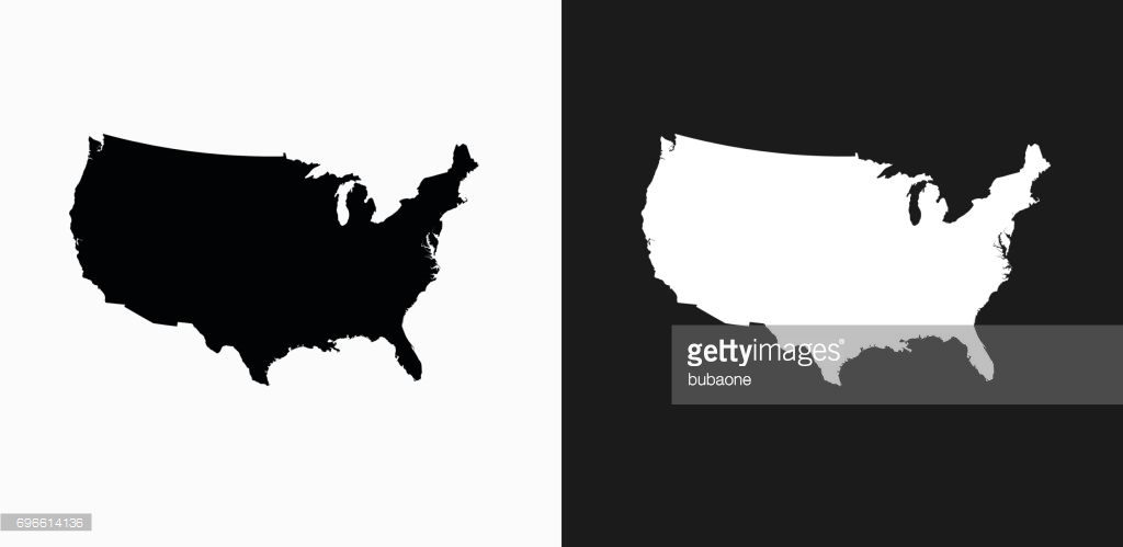Usa Country Map Made People Icon Stock Vector 579429451 - 