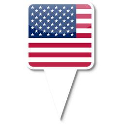 America, flag, map, pin, pointer, us, usa icon | Icon search engine