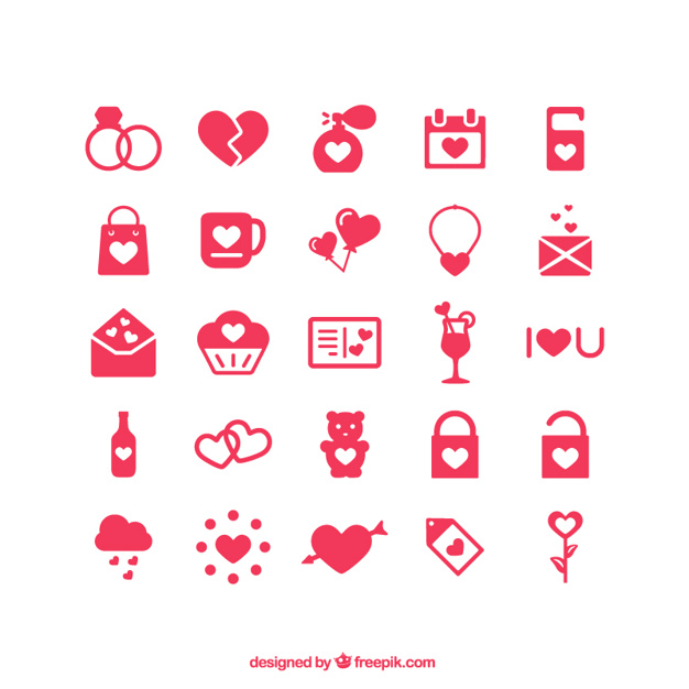 Hearts - Free valentines day icons