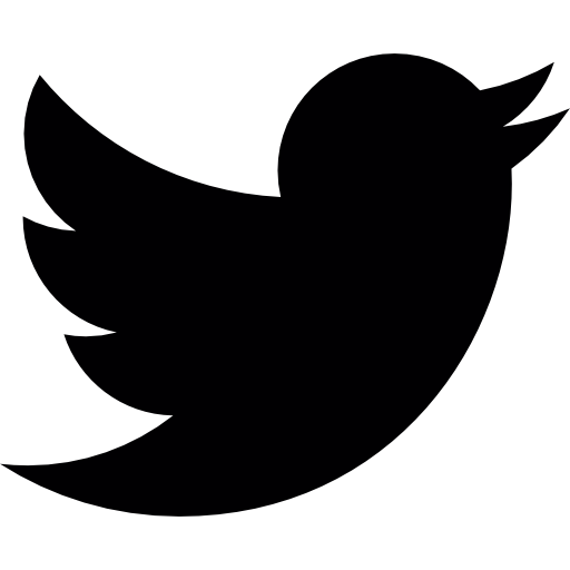 Twitter logo outline - Free social icons