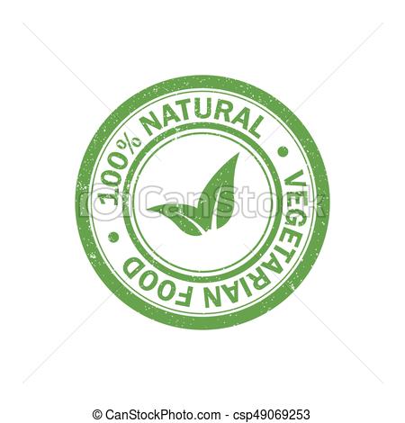 Icon Button Bio Vegan Vegetarisch Stock image and royalty-free 