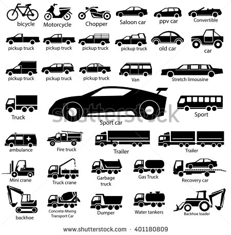 Commercial Vehicle Icons Vector Art | Getty Images