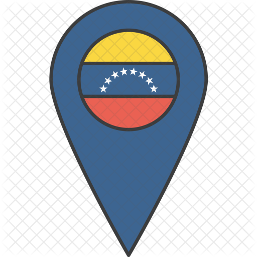 Country, flag, map marker, national, pin, venezuela, venezuelan 