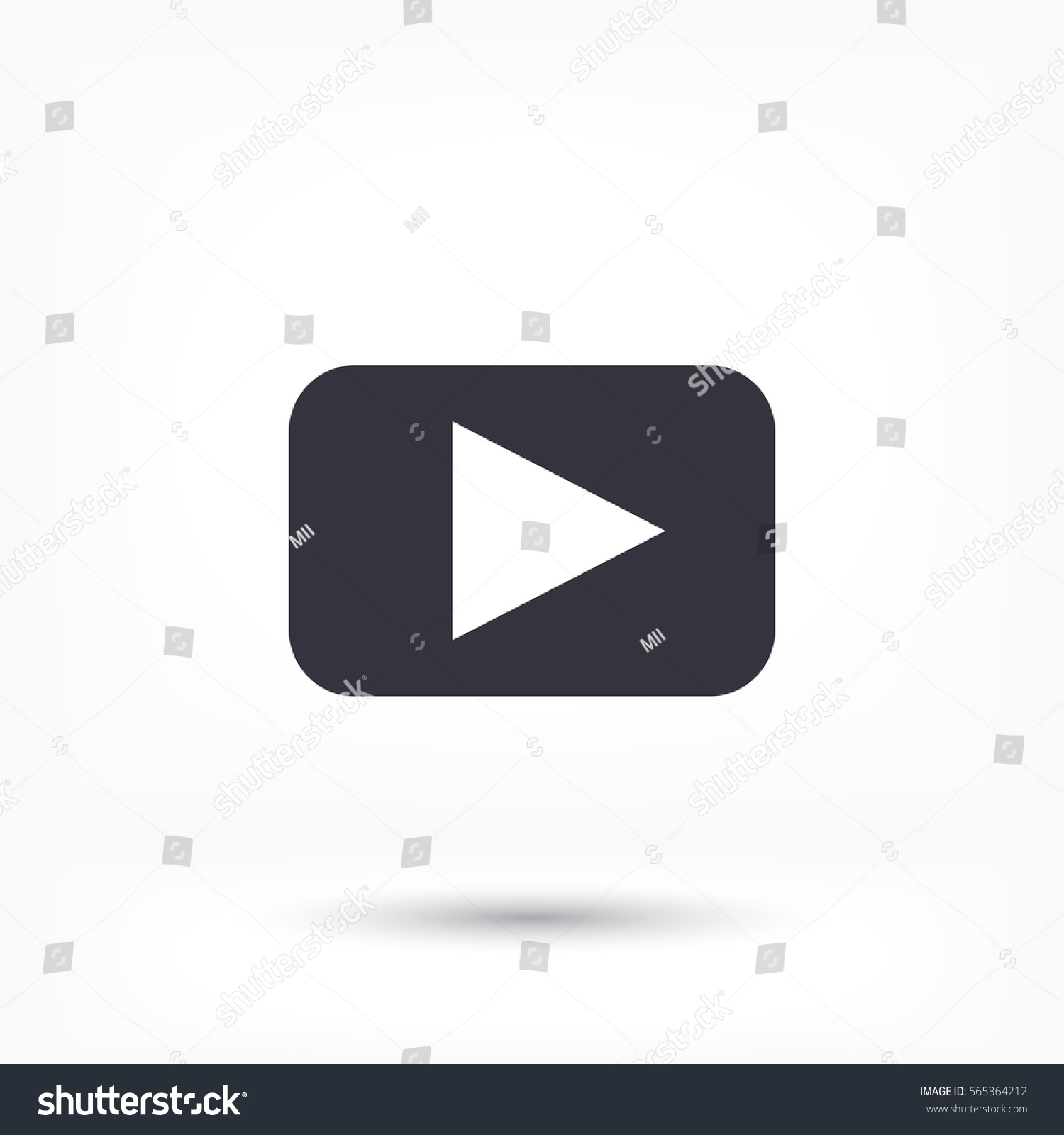 Video play button on phone screen - Free Tools and utensils icons