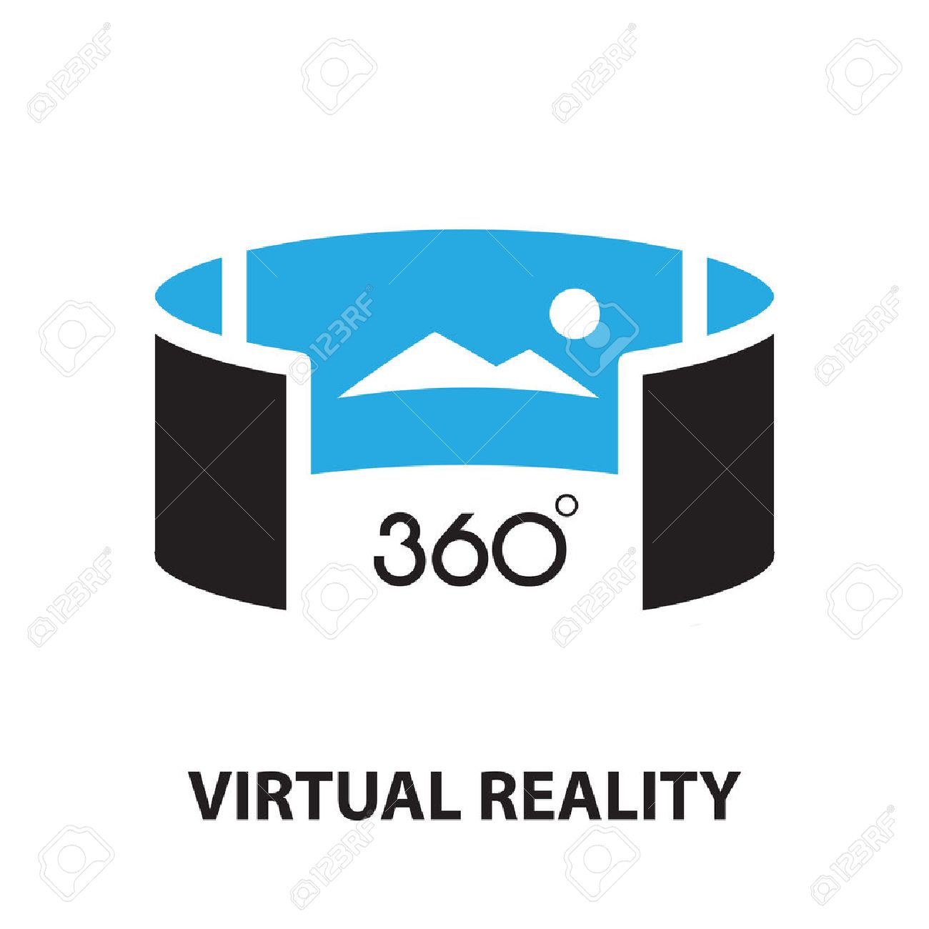Virtual Reality Icon Symbol Stock Vector 443219083 - 