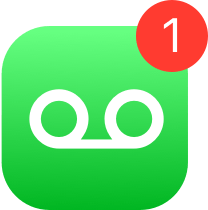 Audio, mail, message, voice, voicemail icon | Icon search engine