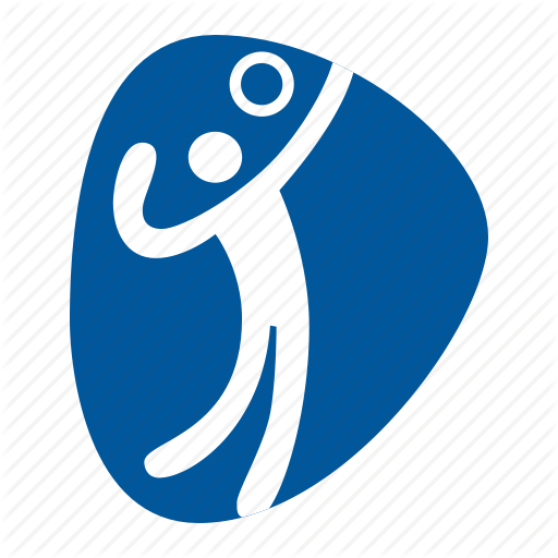 File:Volleyball icon by Arthur Shlain.svg - Wikimedia Commons