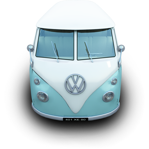 Volkswagen car side view - Free transport icons