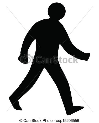 Walking man icon Royalty Free Vector Image - VectorStock