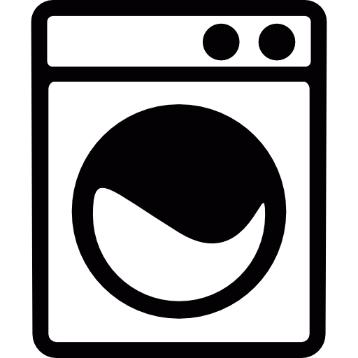 Free white washing machine icon - Download white washing machine icon