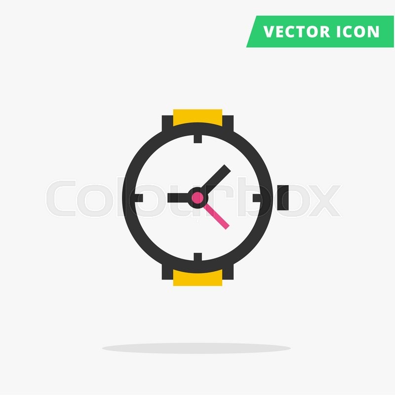Watch vector icon