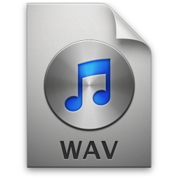 Wav file format symbol - Free interface icons